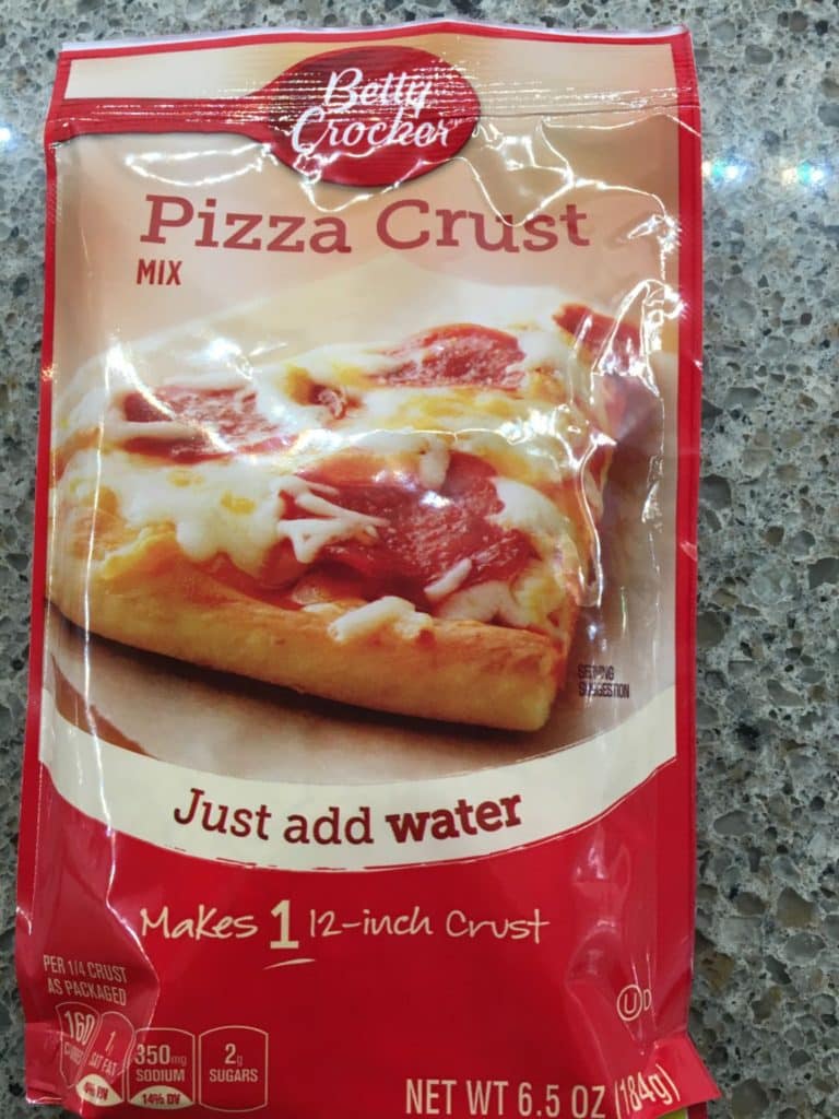 Improve store bought pizza crust mix Iowa Food Guy